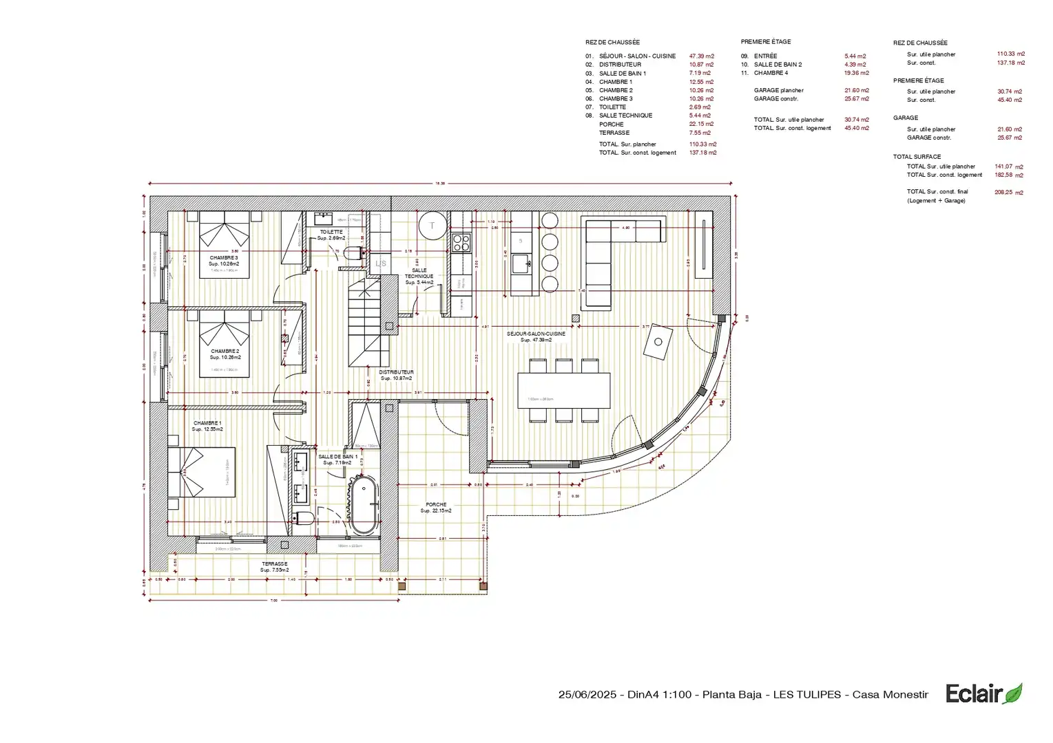 Casa o chalet en venta en Angoustrine  -  Villeneuve - des - Escaldes con Aire acondicionado, Calefacción y Jardín privado