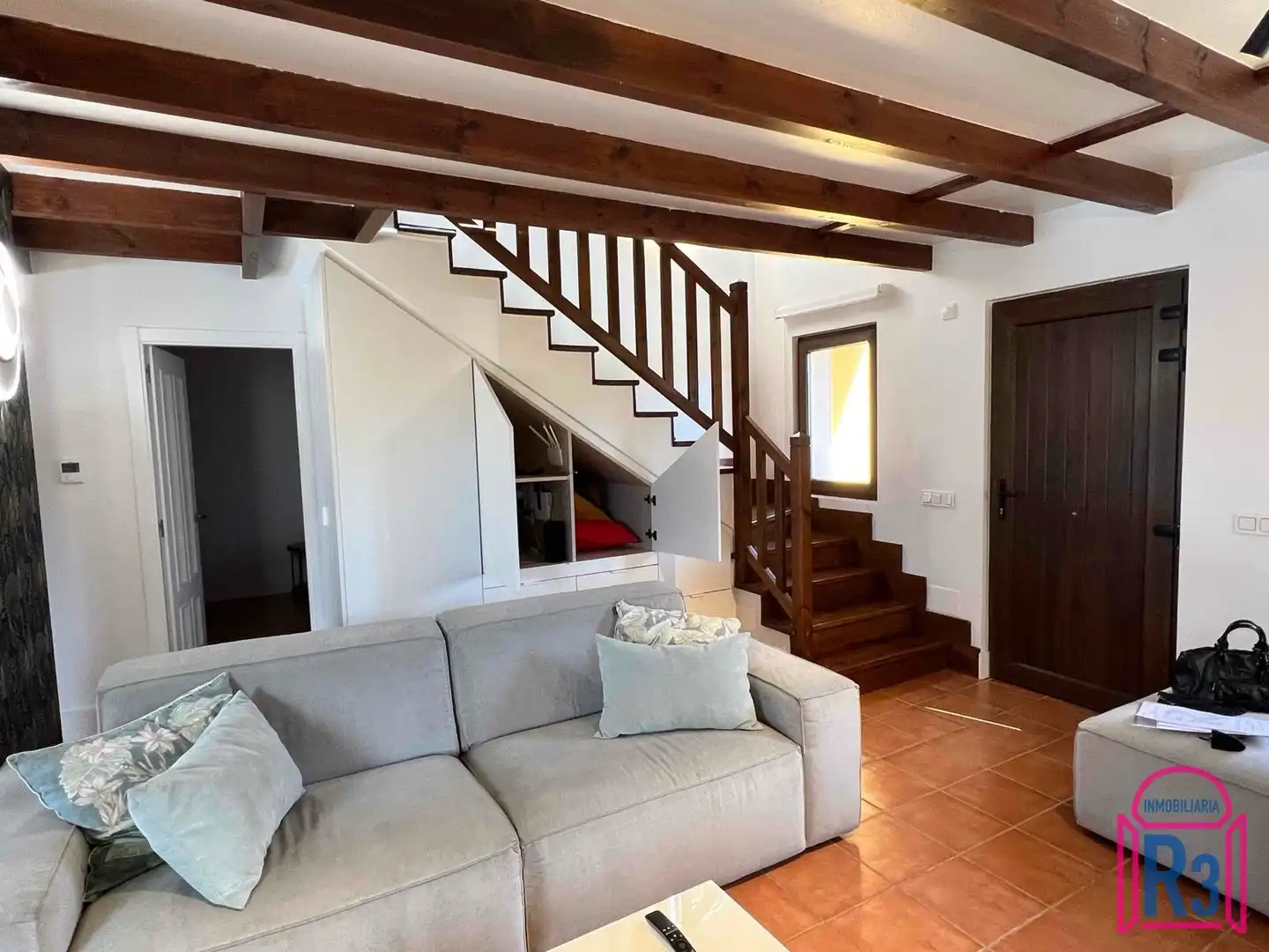 Sala de estar de Casa o chalet en venta en Villaquilambre con Calefacción