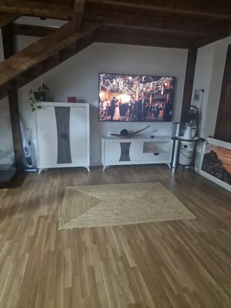 Sala d'estar de Casa adosada en venda en Alicante / Alacant amb Aire condicionat