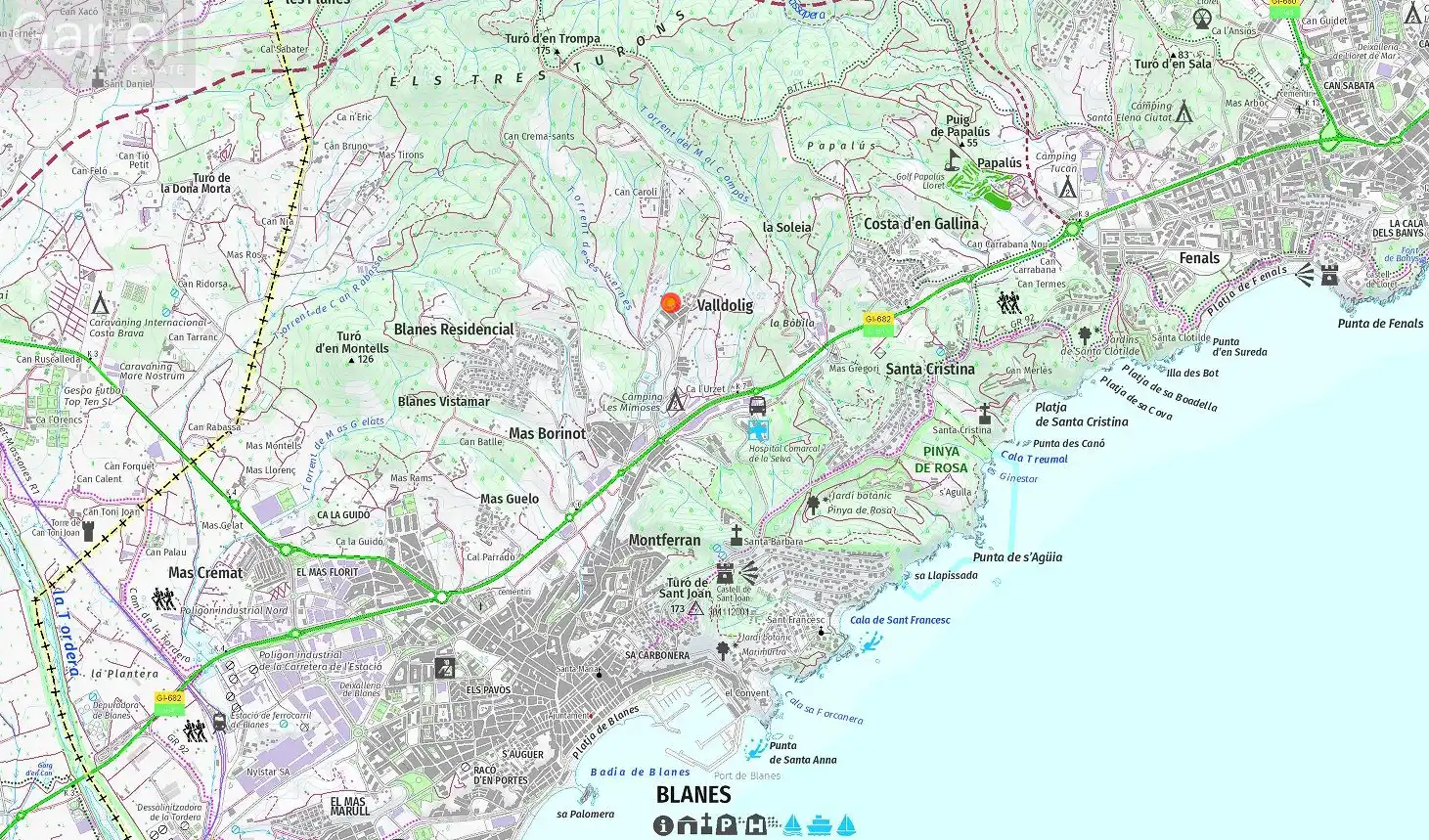 Grundstücke und Bauplätze zum Verkauf in CL FRANCOLI 
 BLANES (GIRONA), imagen 7