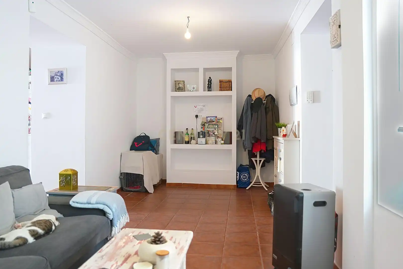 Sala de estar de Casa o chalet en venta en Alhaurín El Grande con Aire acondicionado