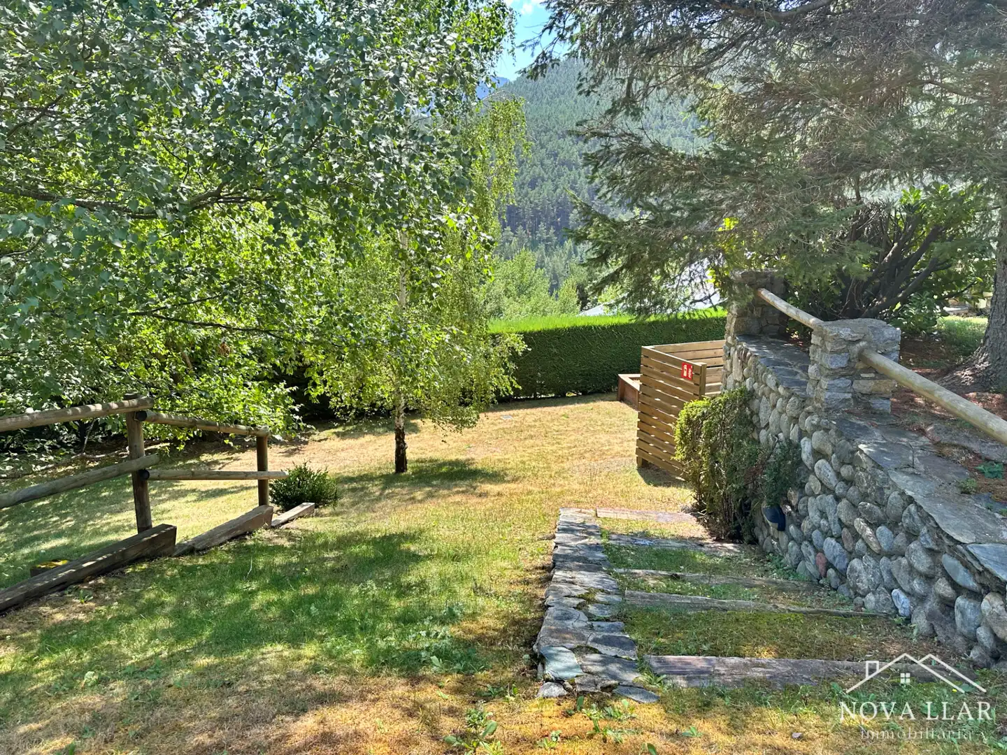 Jardín de Casa o chalet en venta en Toses con Calefacción, Jardín privado y Parquet