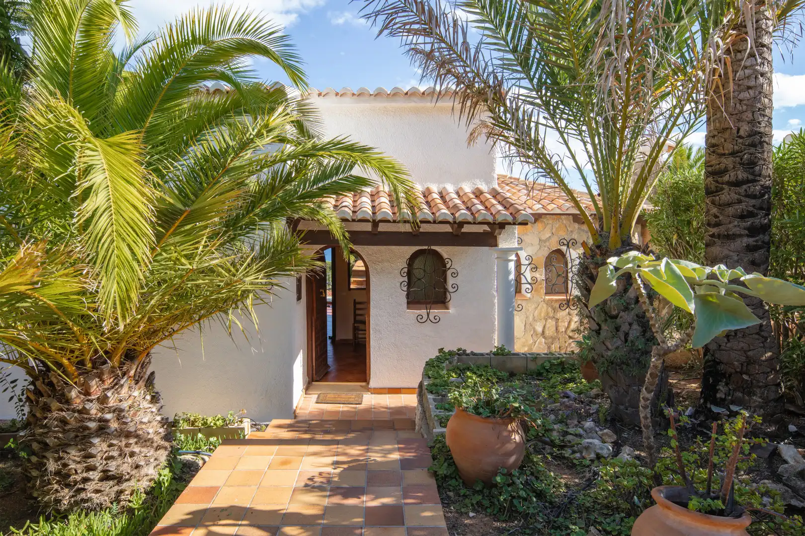 Vista exterior de Casa o xalet en venda en Jávea / Xàbia amb Aire condicionat, Jardí privat i Terrassa