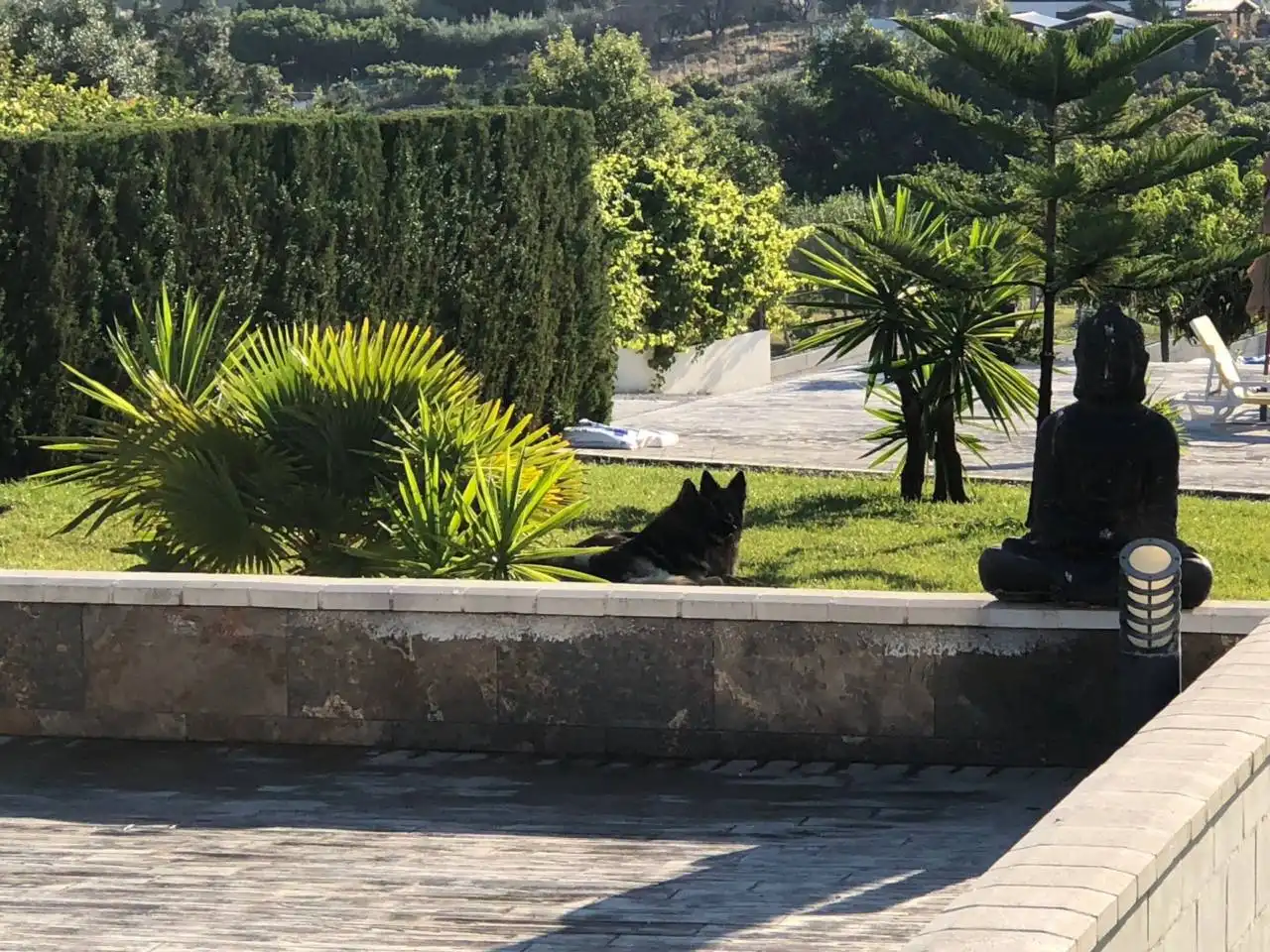 Jardín de Casa o chalet en venta en Estepona con Calefacción, Jardín privado y Terraza