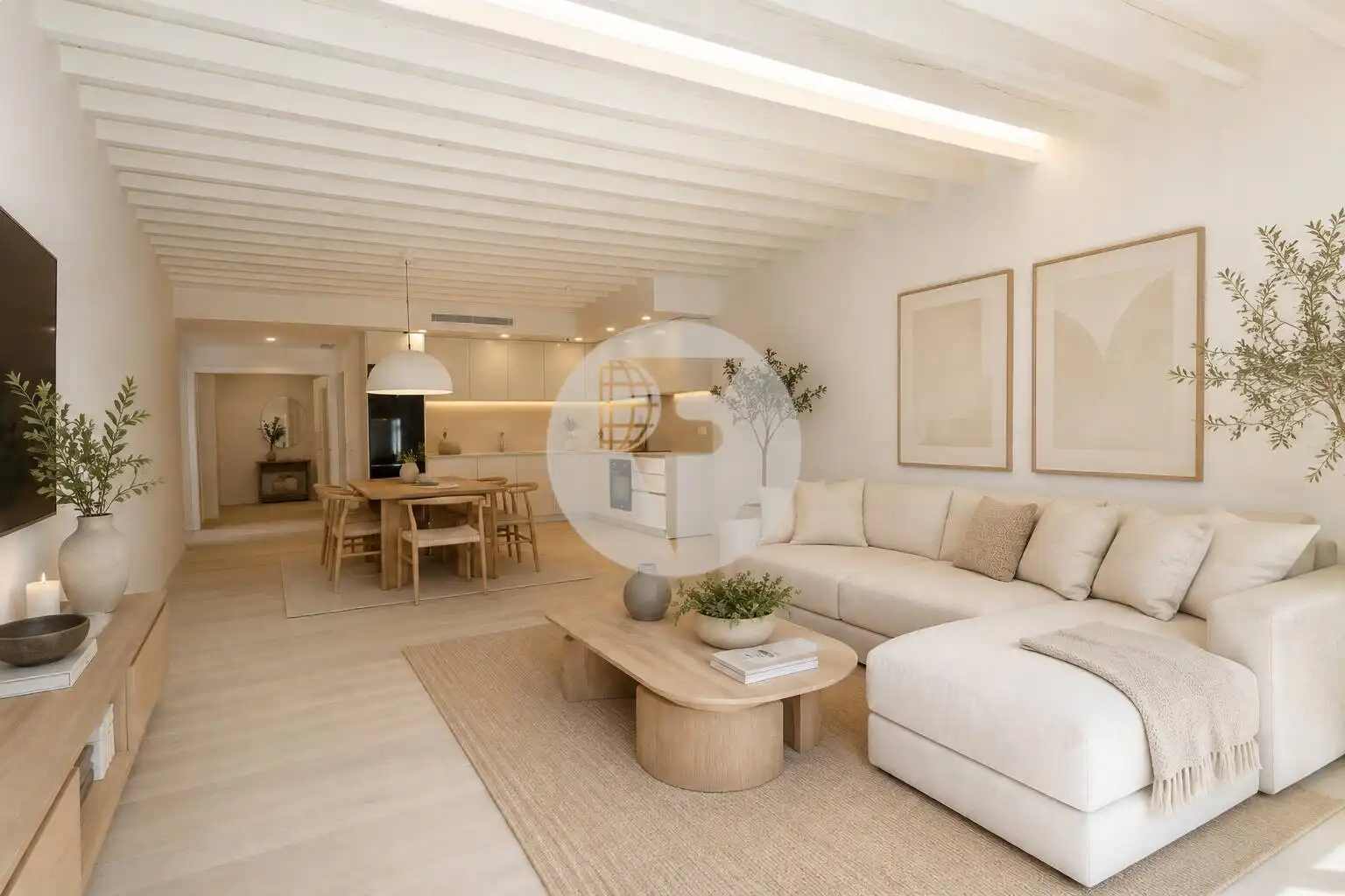 Piso con terraza en venta en Centre
