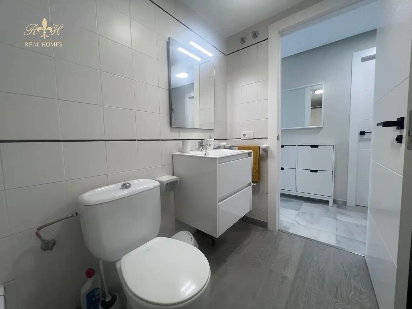 Baño de Ático de alquiler en L'Alfàs del Pi con Aire acondicionado, Calefacción y Terraza