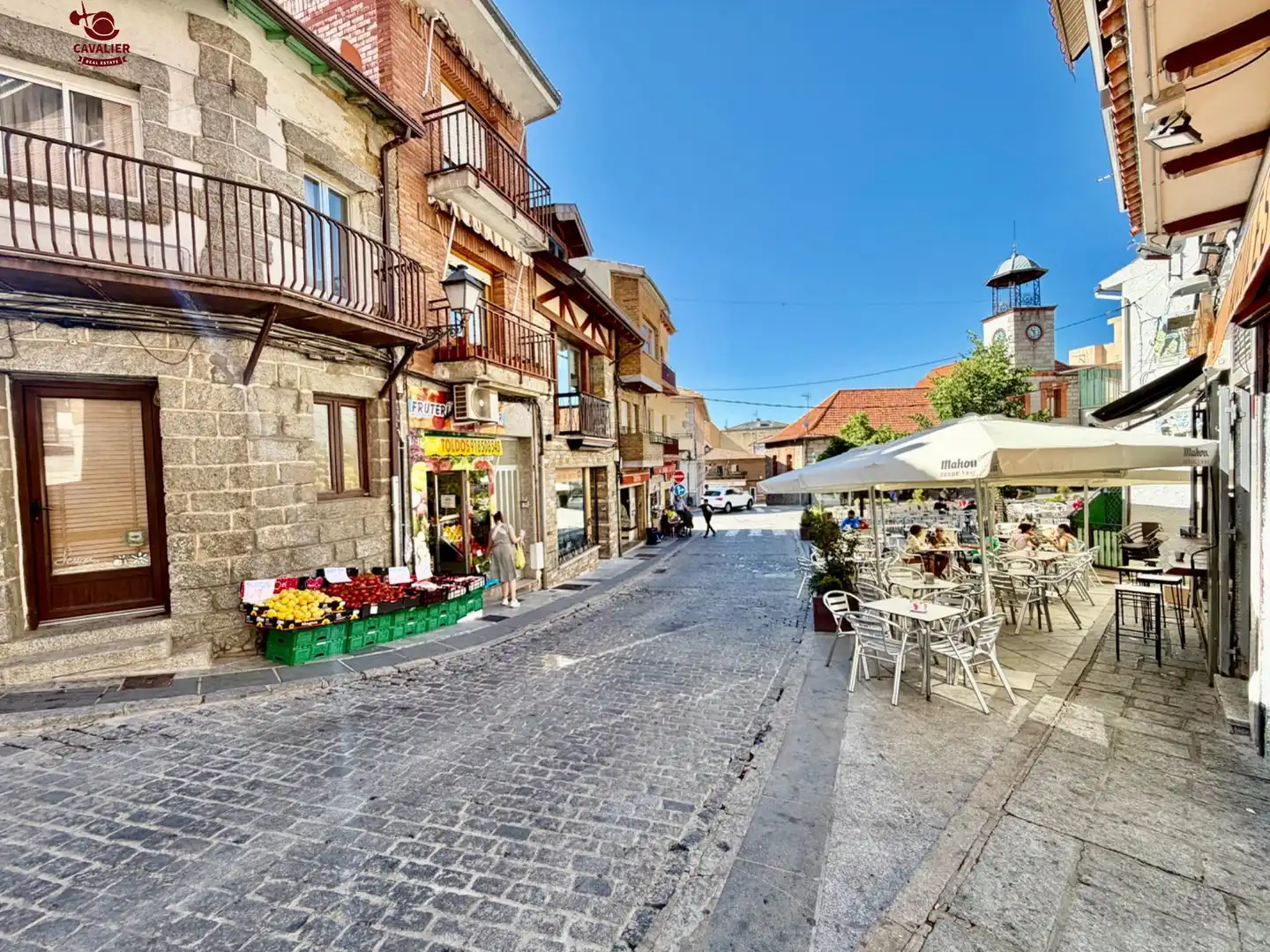 Vista exterior de Local de alquiler en Cercedilla