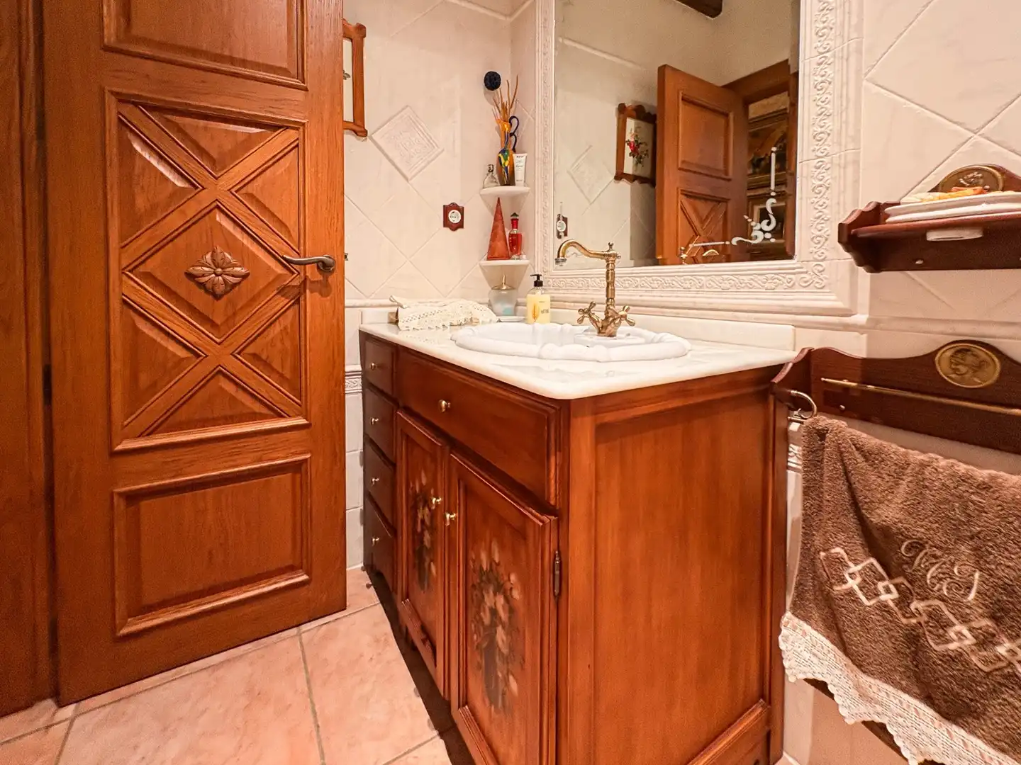Baño de Finca rústica en venta en Elche / Elx con Aire acondicionado, Terraza y Trastero