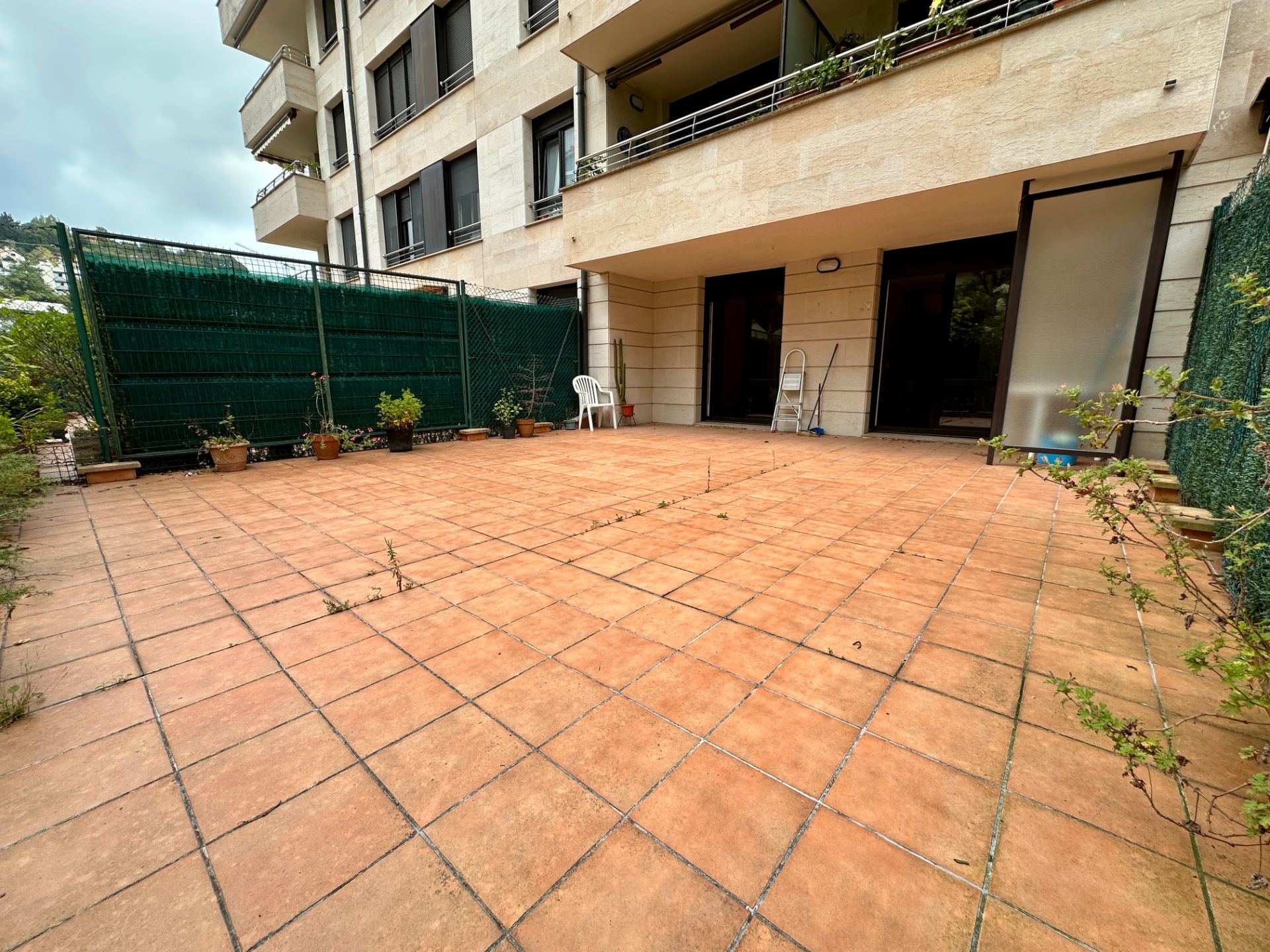 Terraza de Piso en venta en Donostia - San Sebastián  con Calefacción, Jardín privado y Terraza