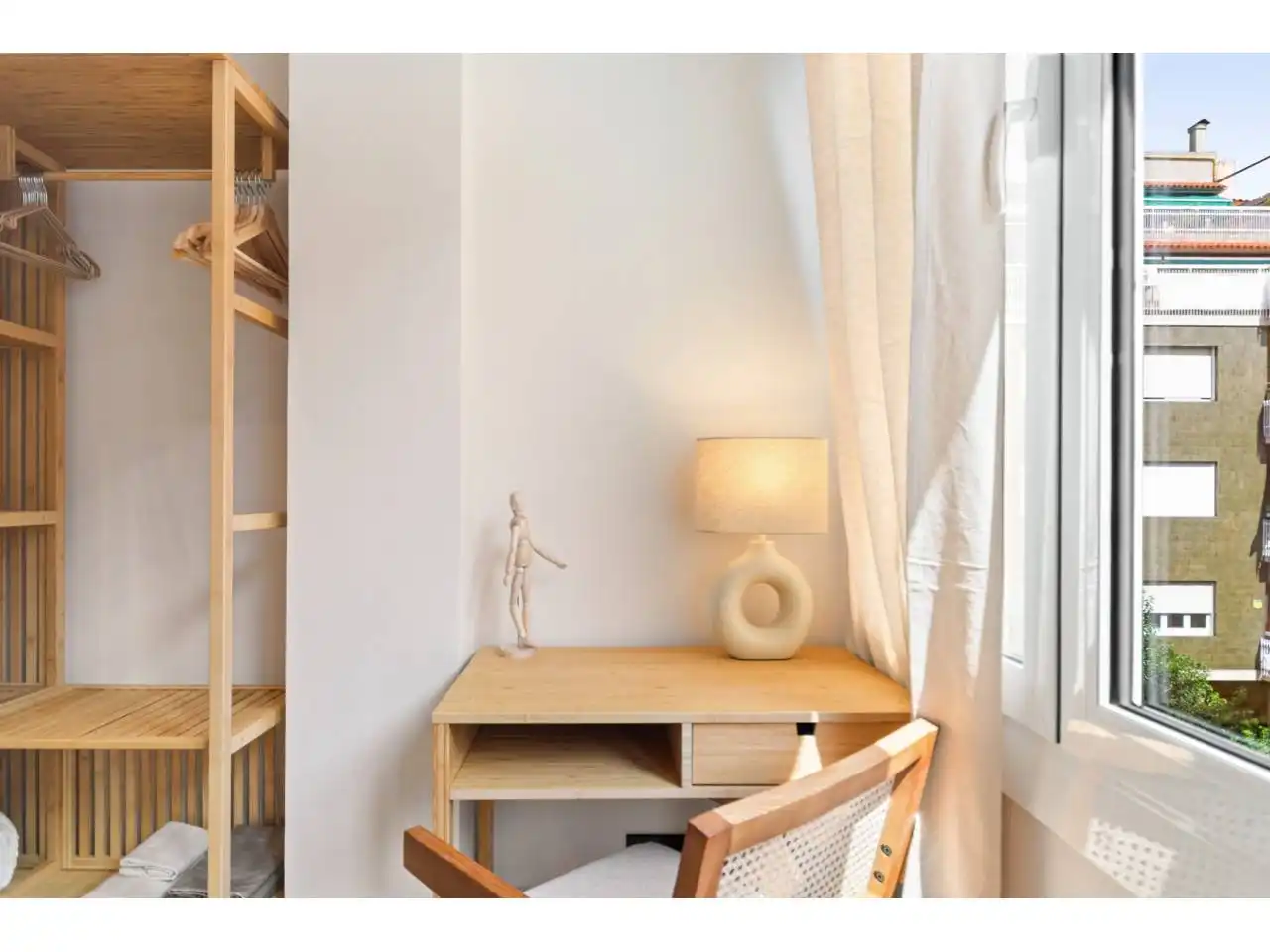 Bedroom of Flat for sale in Barcelona  with Air Conditioner, Heating and Furnished