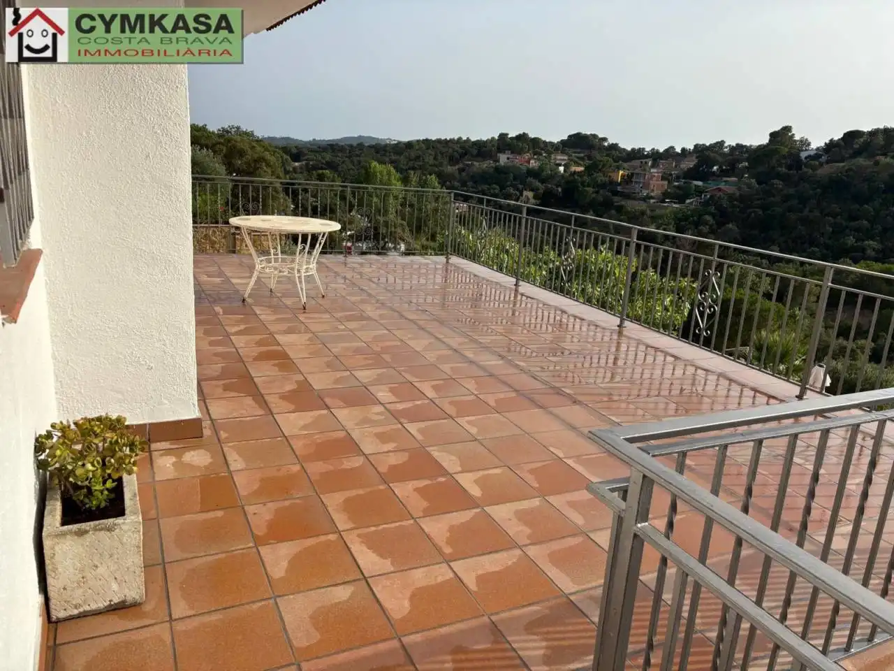 Terraza de Casa o chalet de alquiler en Lloret de Mar con Jardín privado, Terraza y Piscina