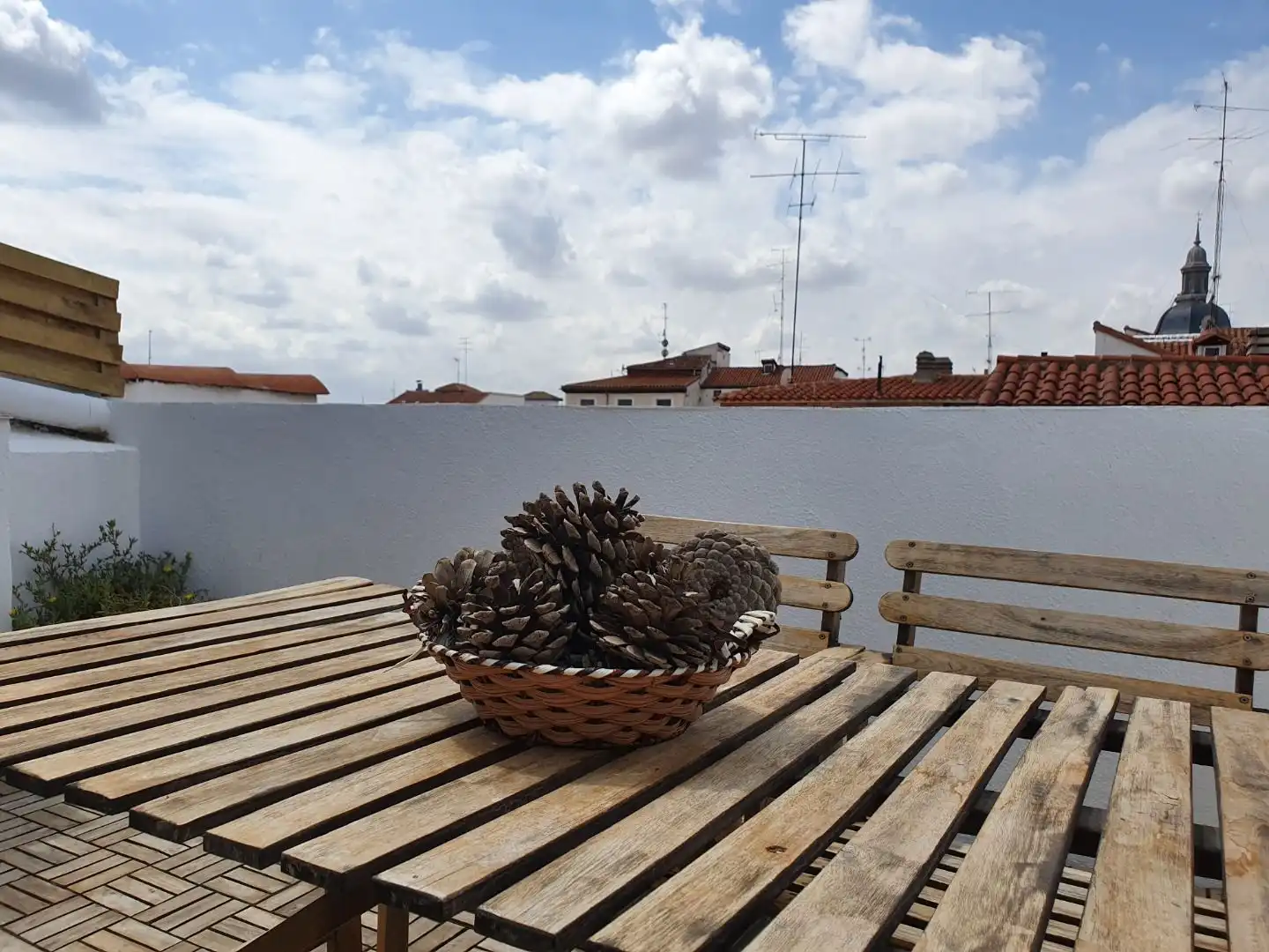 Terraza de Ático de alquiler en Madrid con Aire acondicionado, Calefacción y Terraza