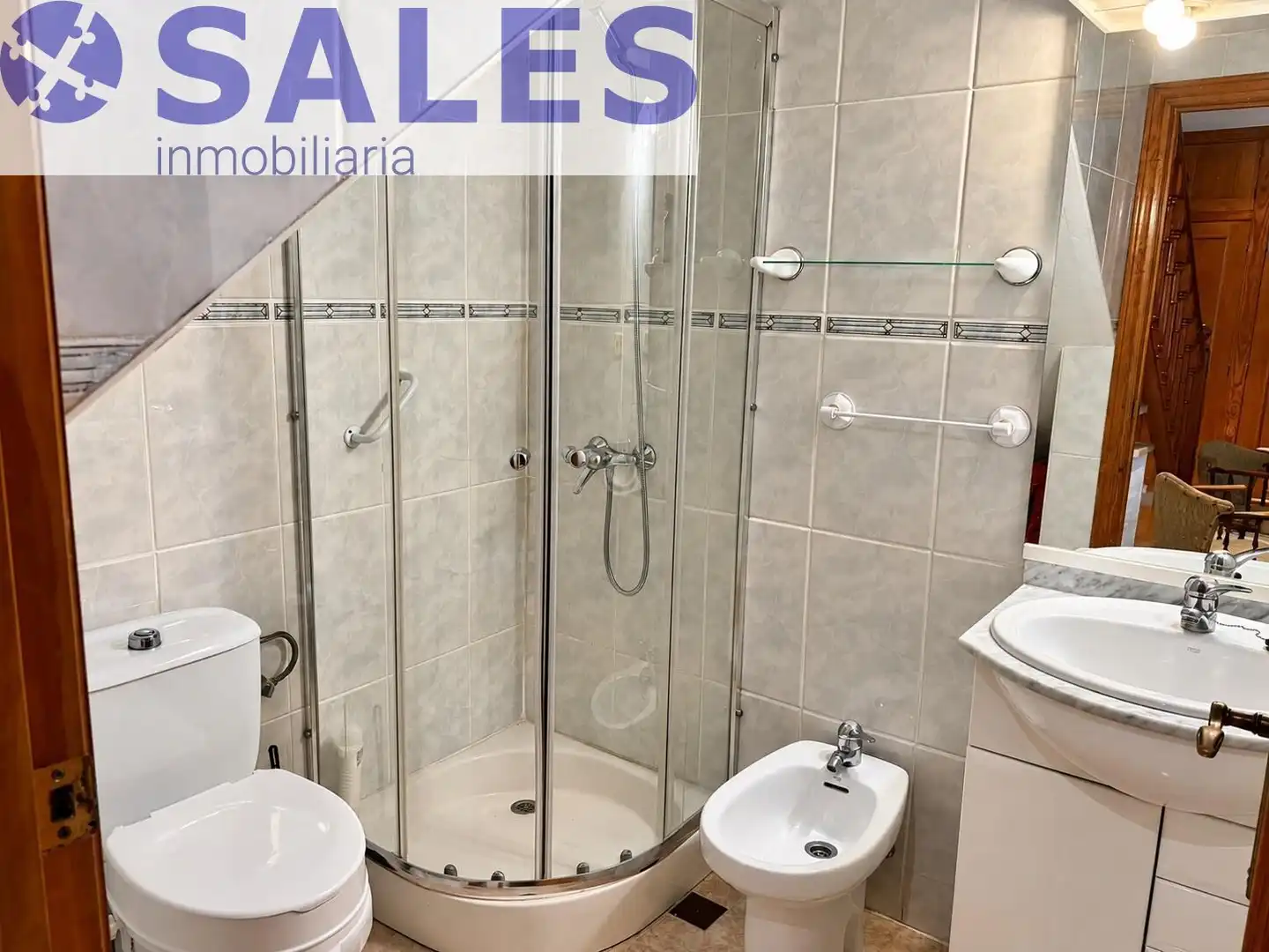 Baño de Casa adosada en venta en Valencia con Jardín privado, Terraza y Trastero