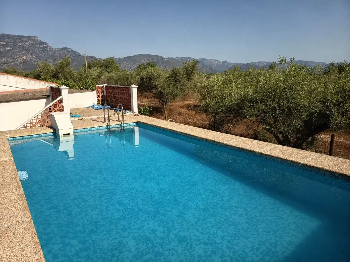 Swimming pool of Houses for sale in Roquetes  with Private garden, Terrace and Storage room
