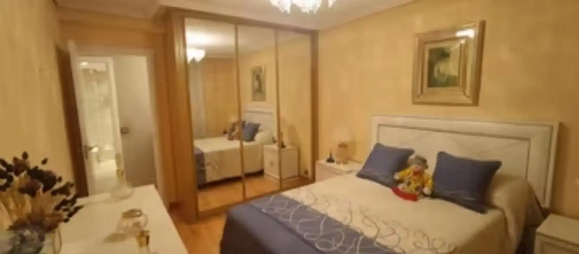 Schlafzimmer von Wohnung zum Verkauf in Zamora Capital  mit Klimaanlage und Balkon
