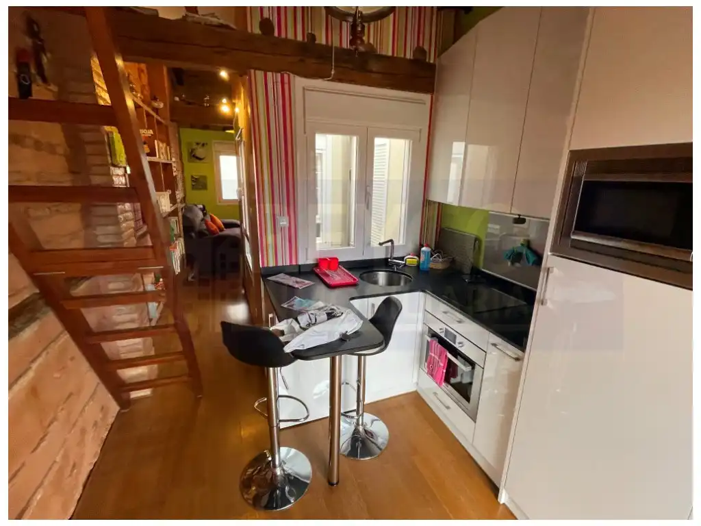 Kitchen of Attic for sale in  Logroño  with Balcony
