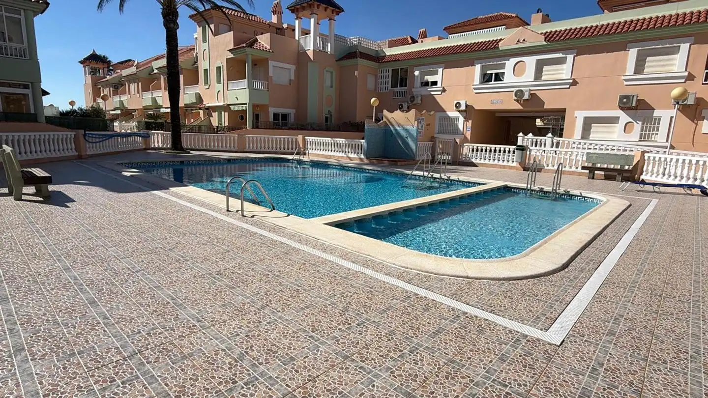 Swimming pool of Duplexes for sale in La Manga del Mar Menor  with Air Conditioner, Heating and Terrace