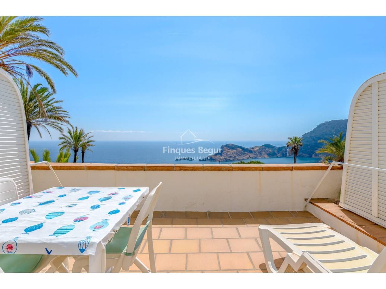 Terrassa de Apartament en venda en Begur amb Calefacció, Terrassa i Moblat