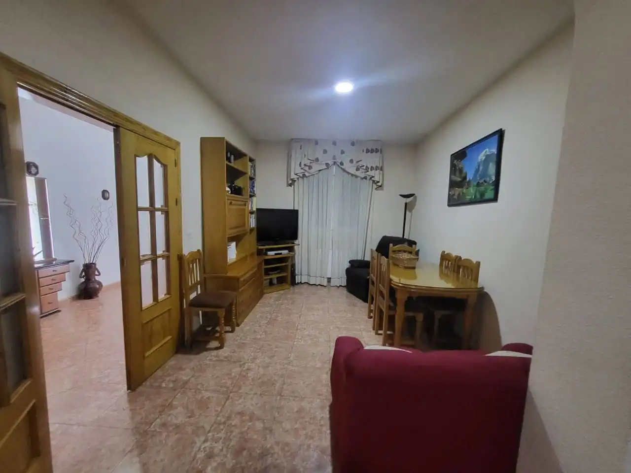 Sala d'estar de Casa o xalet en venda en Baza amb Calefacció i Terrassa
