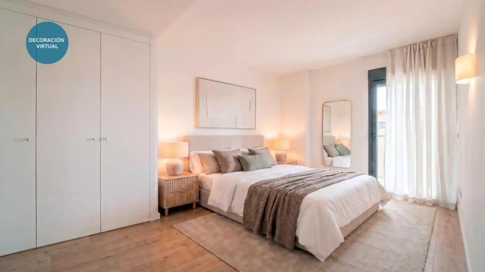 Habitación de Ático en venta en Viladecans con Aire acondicionado, Jardín privado y Parquet