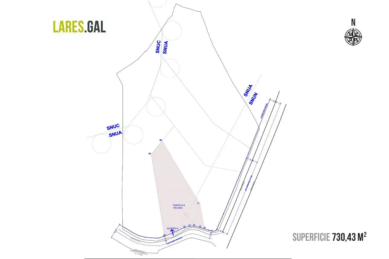 Residential land for sale in Rúa Estrada Herbello a Magdalena, imagen 6
