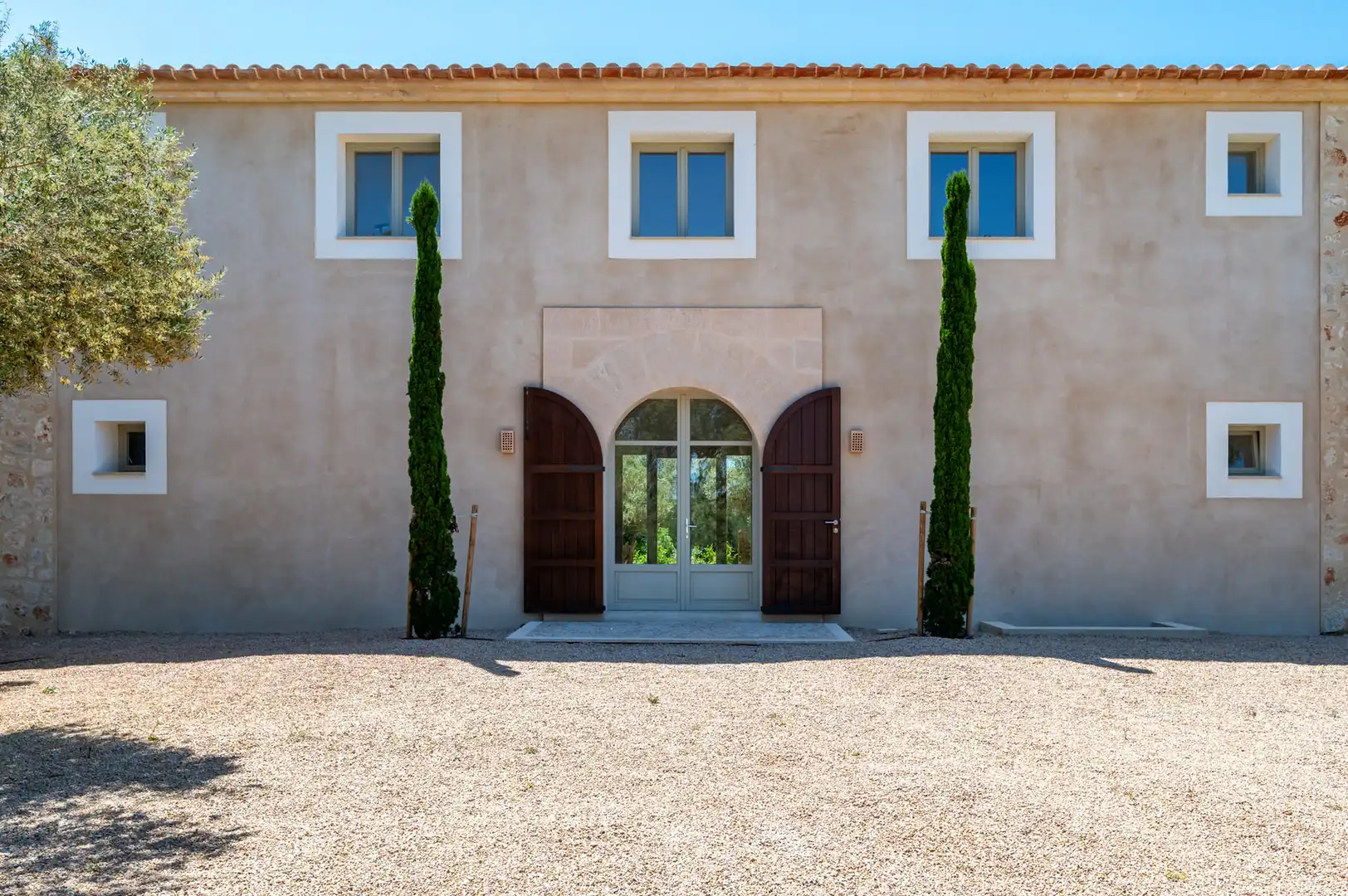 Vista exterior de Finca rústica en venta en Campos del Río con Aire acondicionado, Calefacción y Terraza