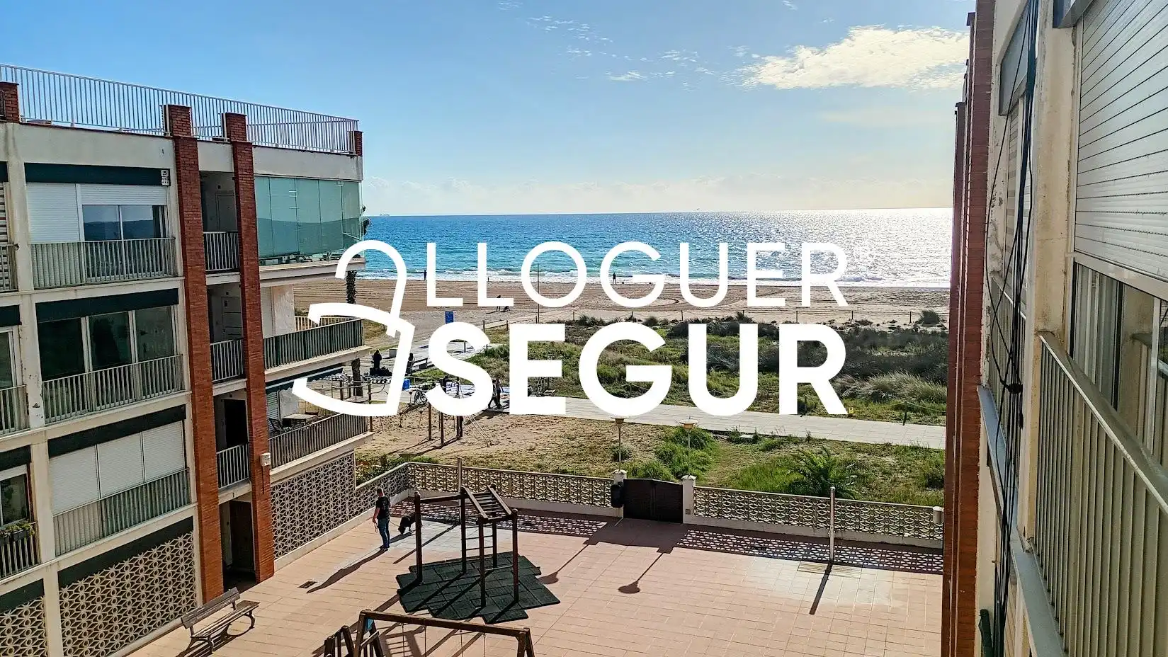 Terrasse von Wohnung zur Miete in Castelldefels mit Klimaanlage, Heizung und Möbliert
