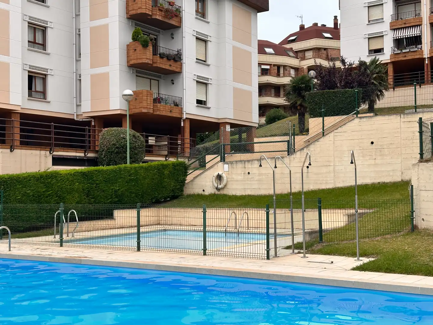 Swimming pool of Flat for rent in Santander  with Heating, Parquet flooring and Terrace