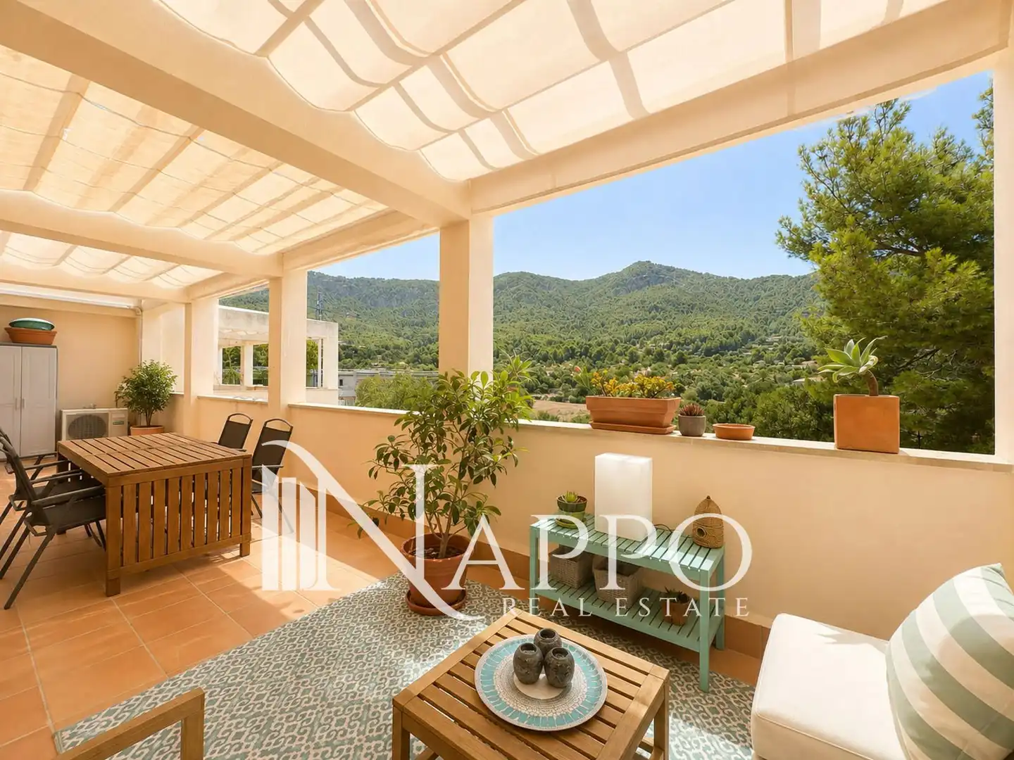 Terrace of Flat for sale in Andratx  with Air Conditioner, Heating and Terrace