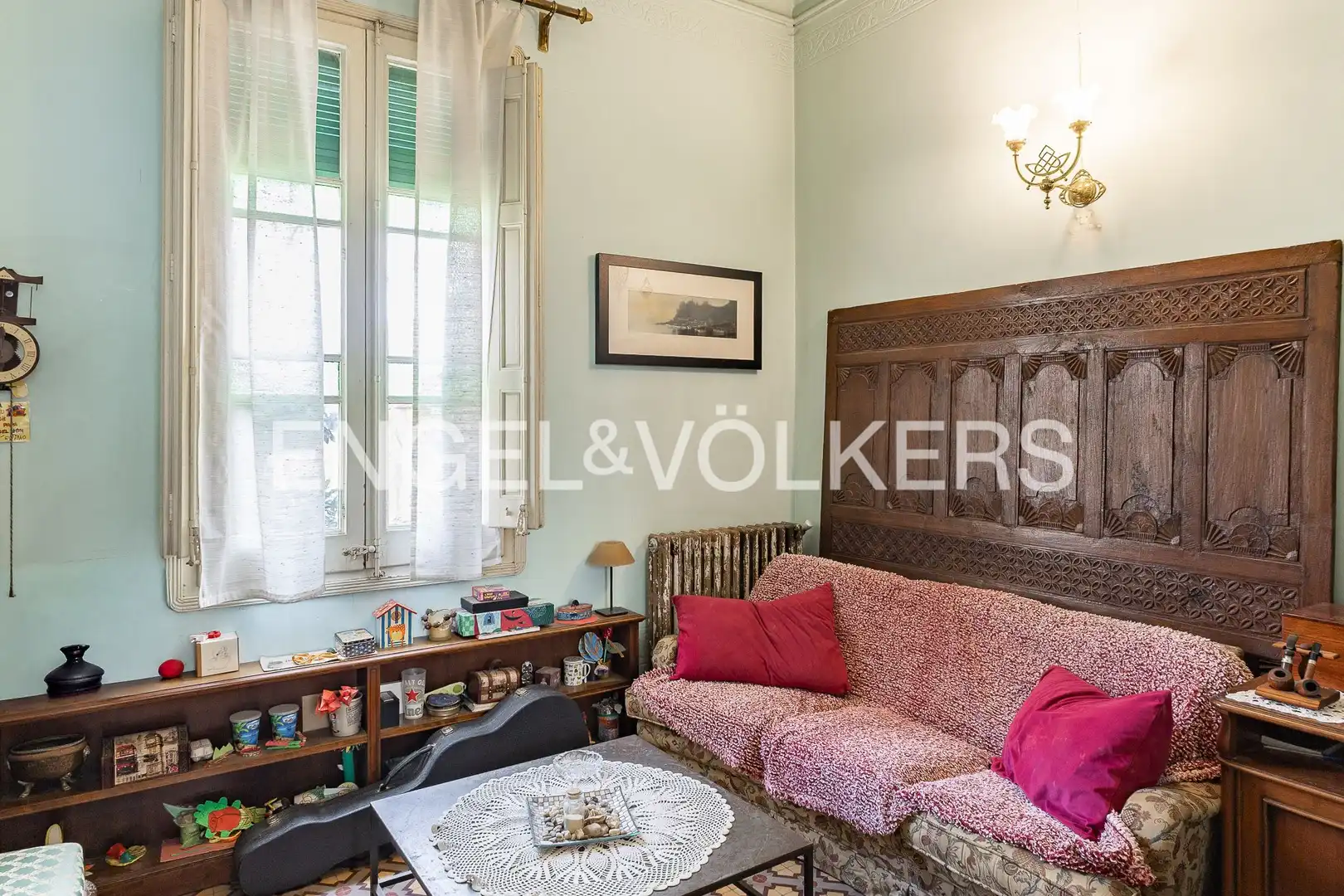 Sala de estar de Casa adosada en venta en Sant Celoni con Calefacción, Jardín privado y Terraza