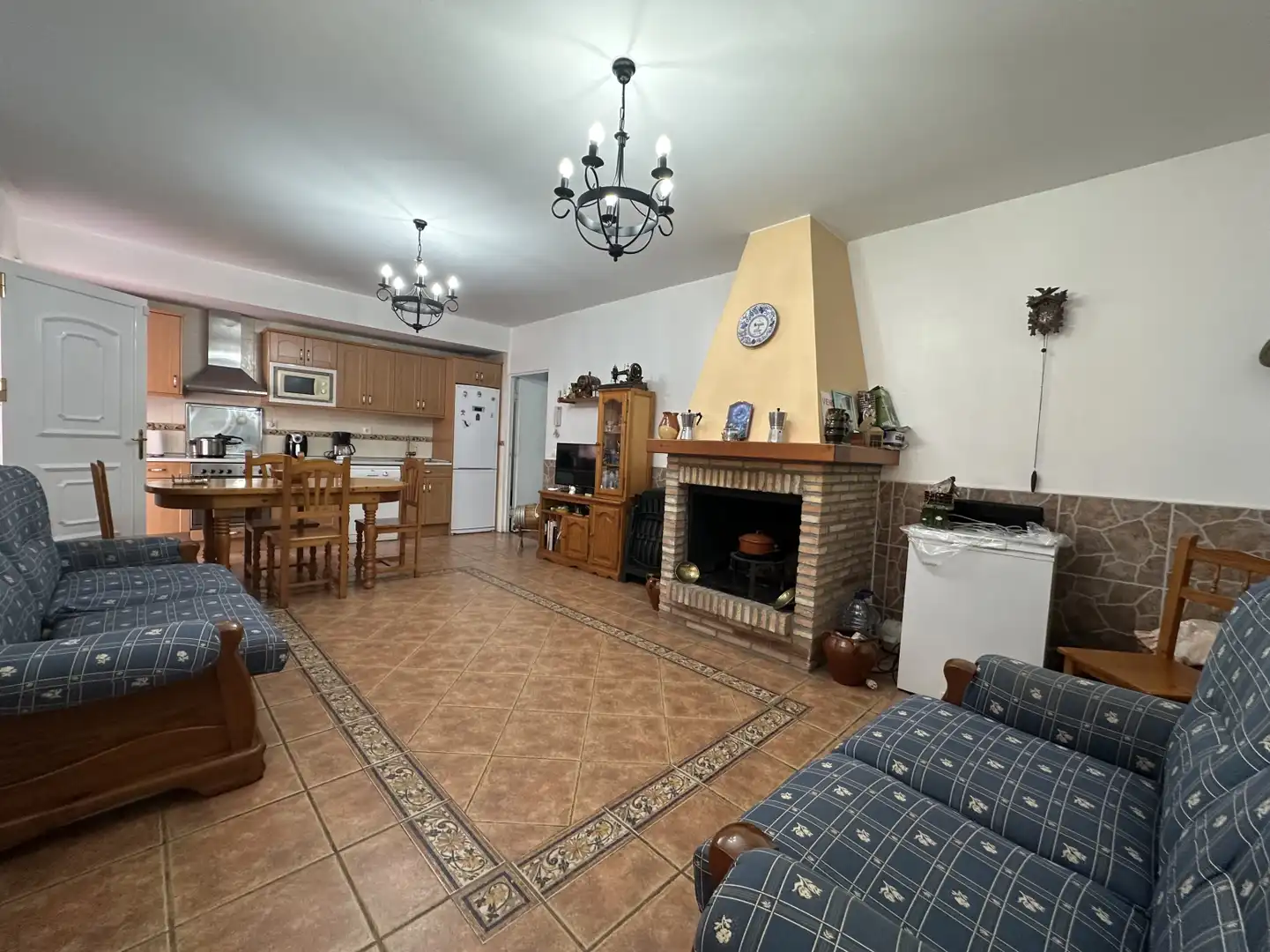 Cocina de Casa o chalet en venta en Almonacid de la Sierra con Aire acondicionado, Calefacción y Terraza