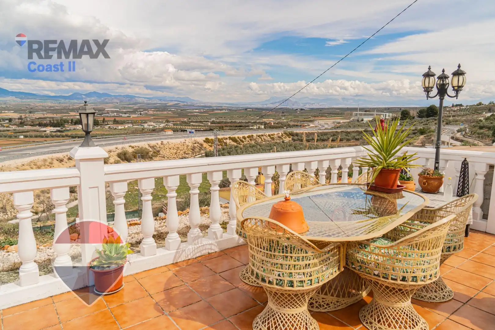 Vista exterior de Casa o chalet en venta en Moraleda de Zafayona con Aire acondicionado, Calefacción y Jardín privado