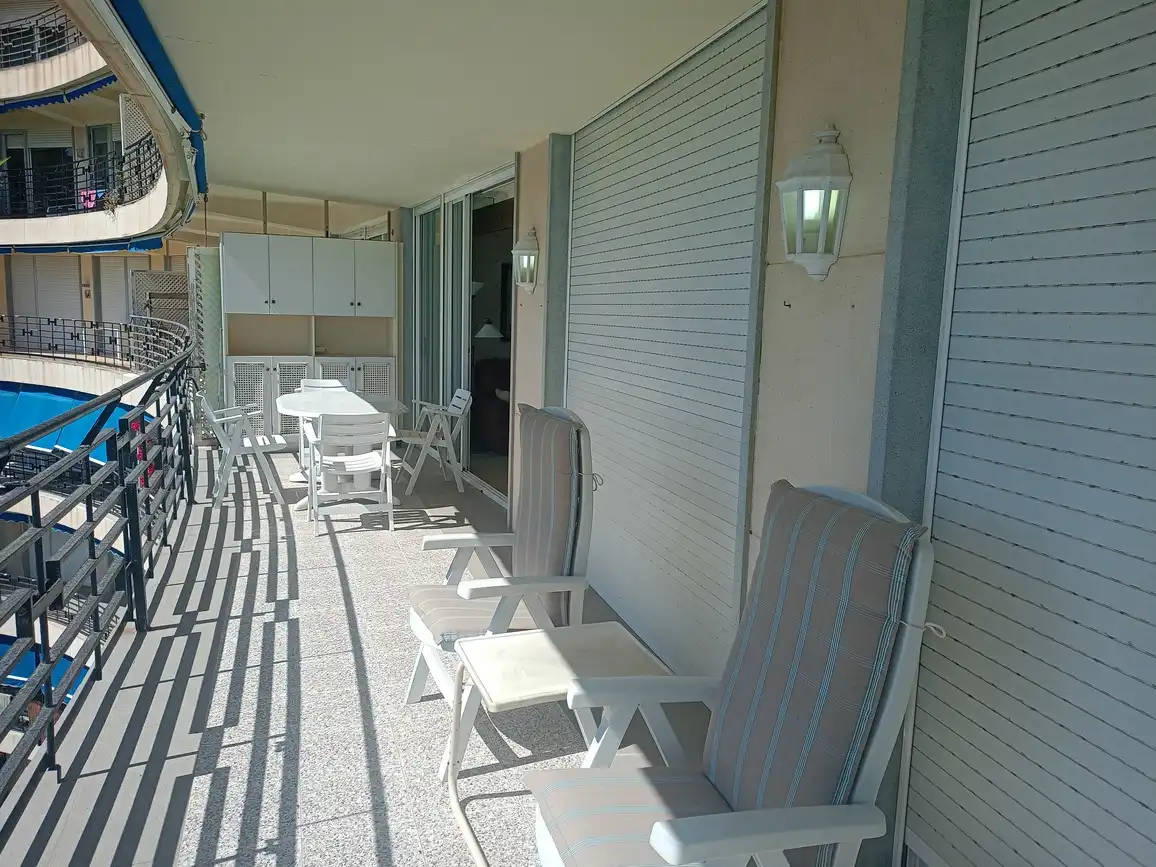 Terrassa de Apartament de lloguer en Gandia amb Aire condicionat, Terrassa i Moblat