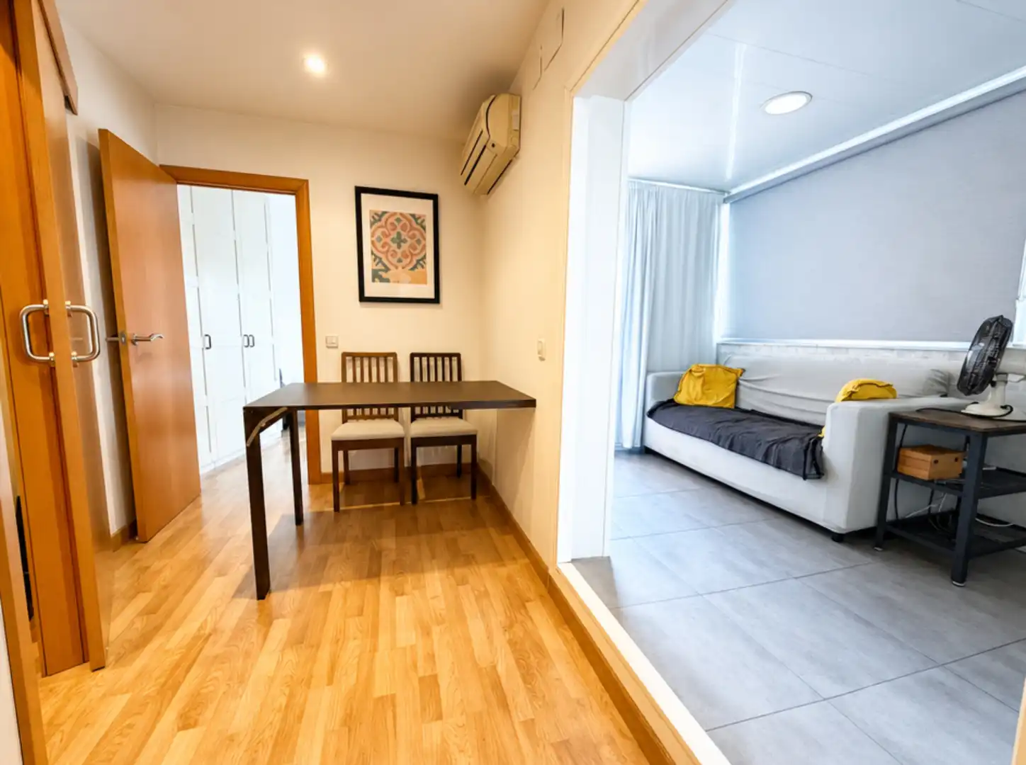 Bedroom of Attic for sale in Barcelona  with Air Conditioner, Terrace and Oven