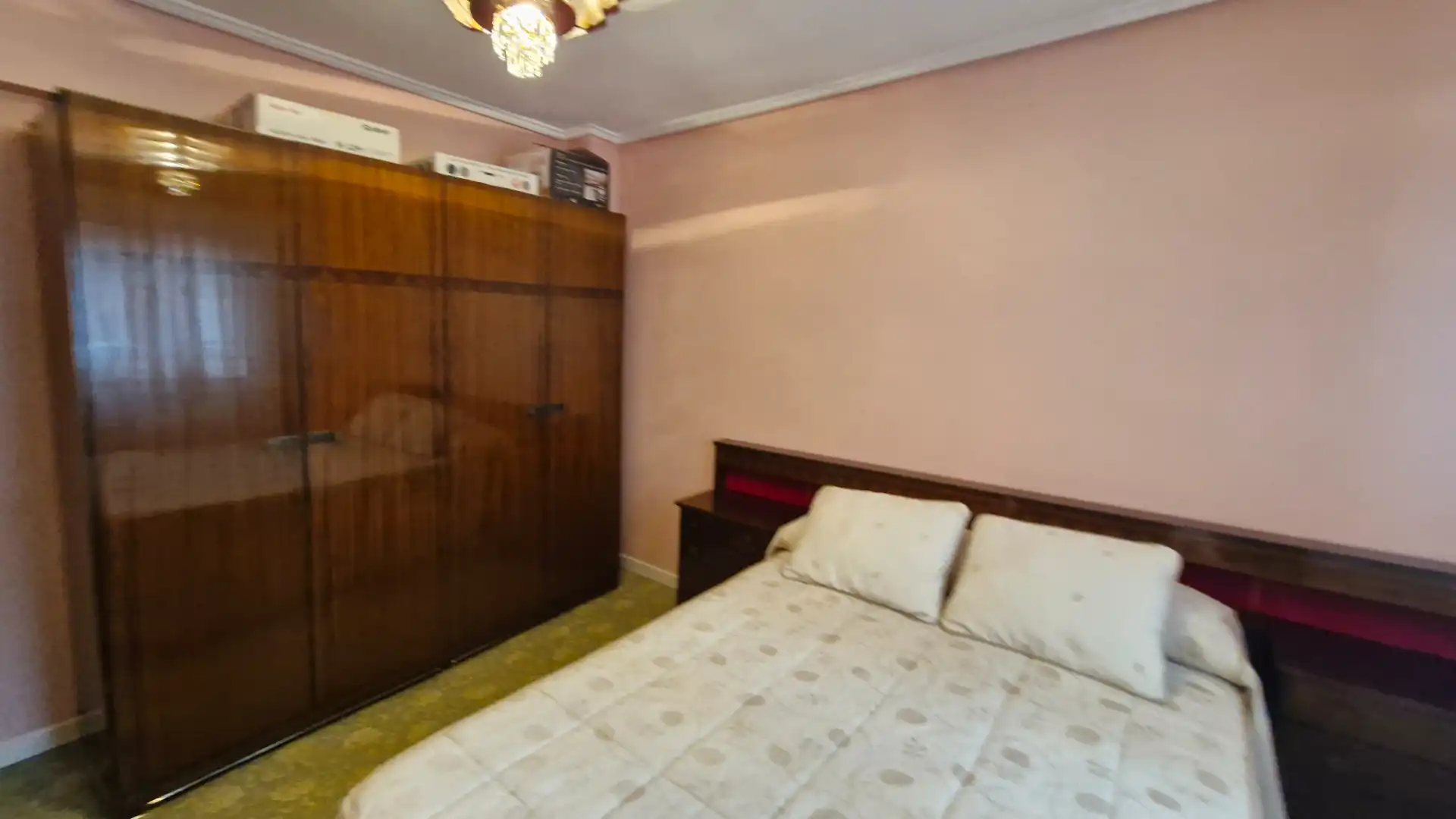 Bedroom of Flat for rent in Santurtzi   with Heating, Terrace and Furnished