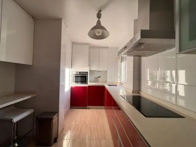 Küche von Dachboden zur Miete in Murcia mit Klimaanlage, Heizung und Terrasse