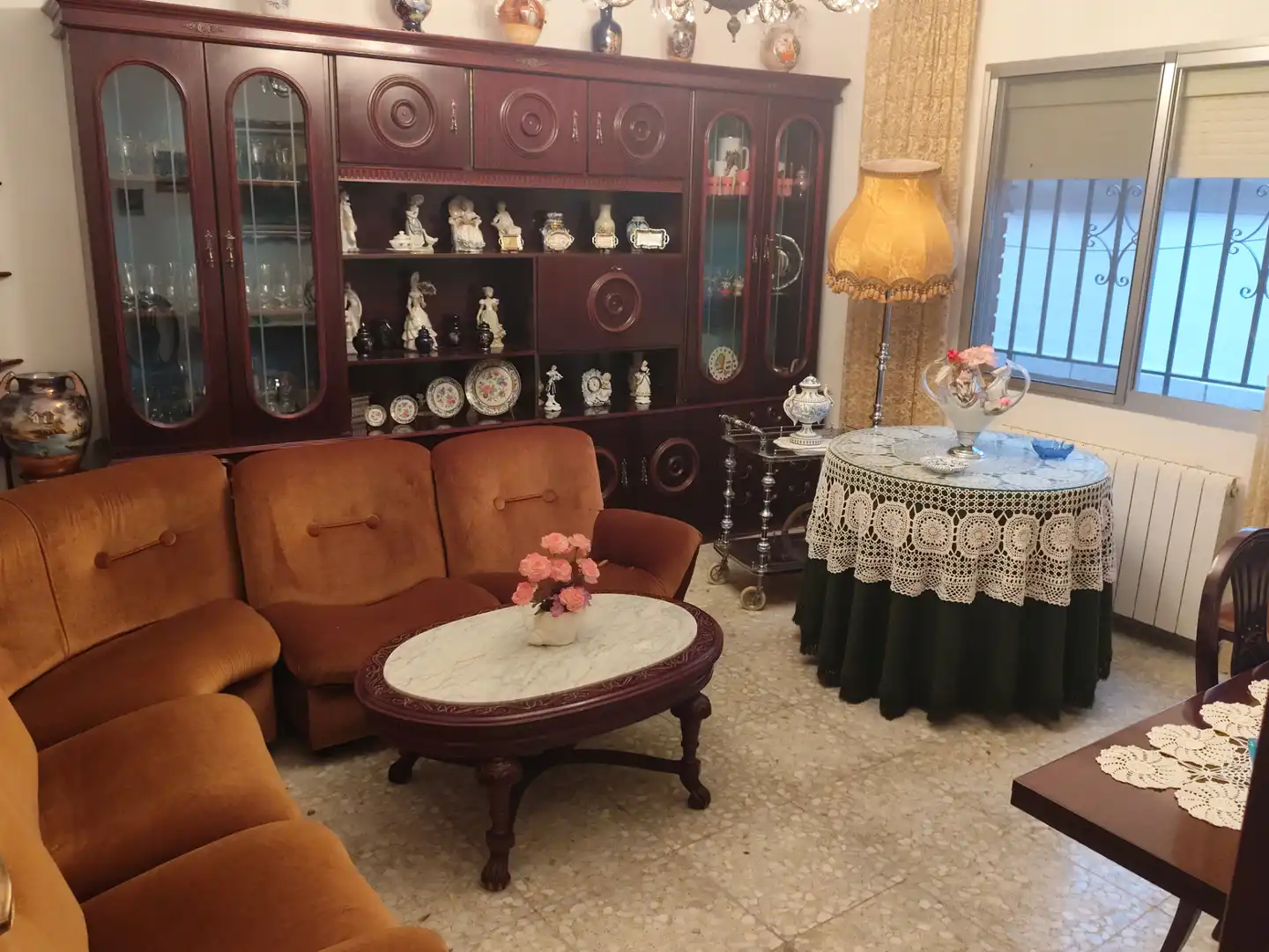Sala d'estar de Casa o xalet en venda en Polán amb Calefacció, Jardí privat i Moblat