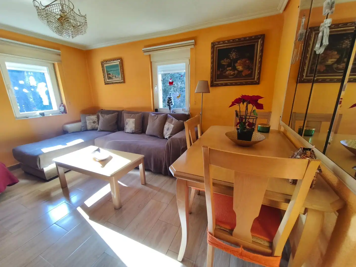 Living room of Flat for sale in Madrid  with Balcony