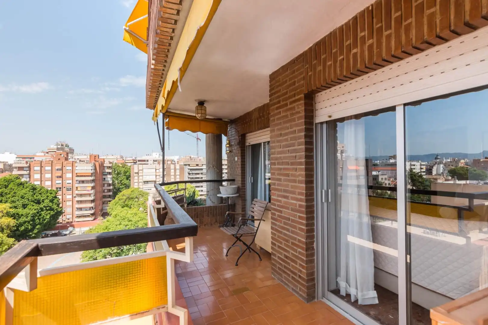 Balcony of Flat for sale in Murcia  with Air Conditioner, Terrace and Storage room