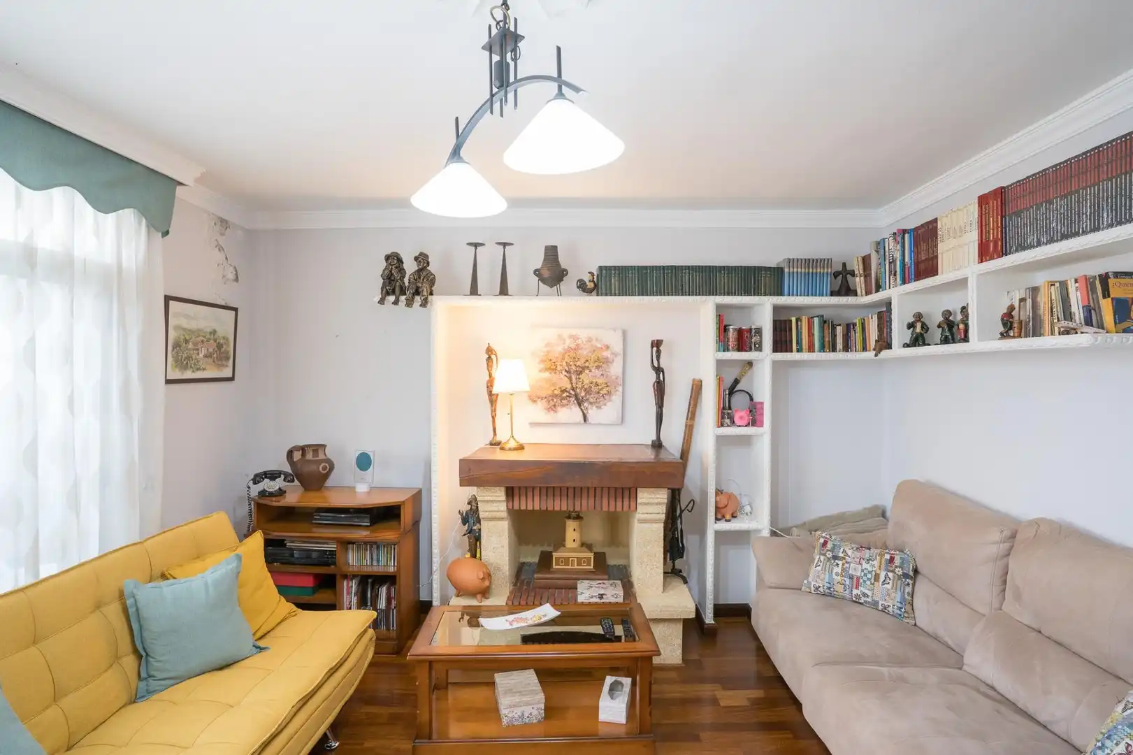 Living room of Houses for sale in San Cristóbal de la Laguna  with Terrace, Storage room and Furnished