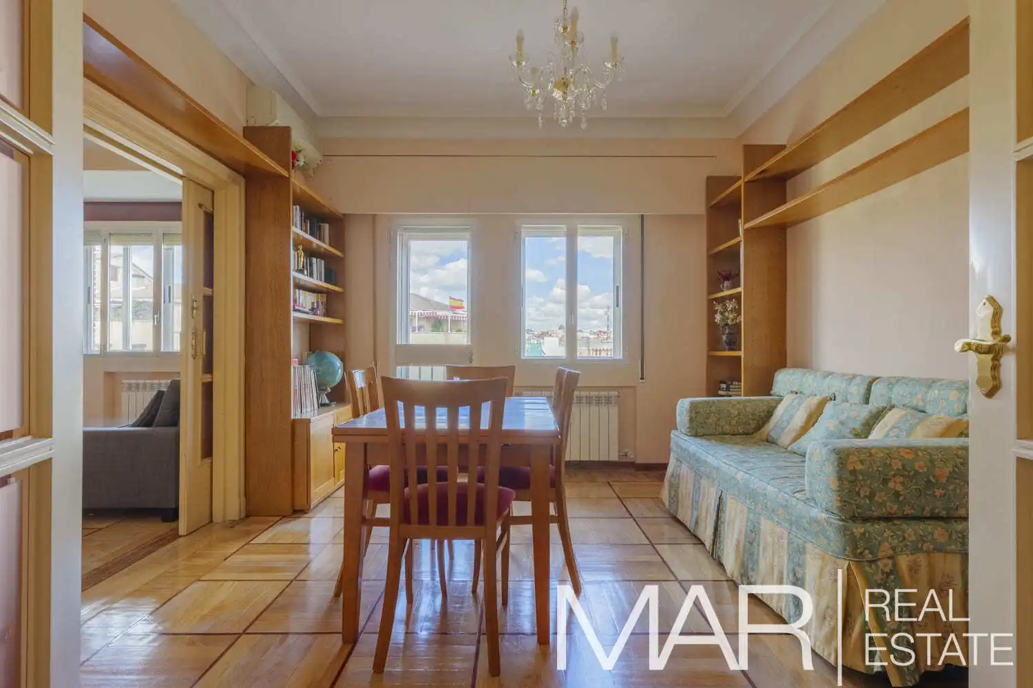 Sala de estar de Piso en venta en Madrid con Aire acondicionado, Calefacción y Parquet