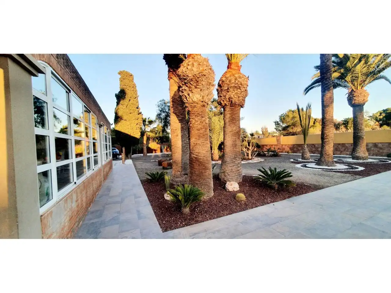 Garden of Houses for sale in Roquetas de Mar  with Air Conditioner, Heating and Private garden