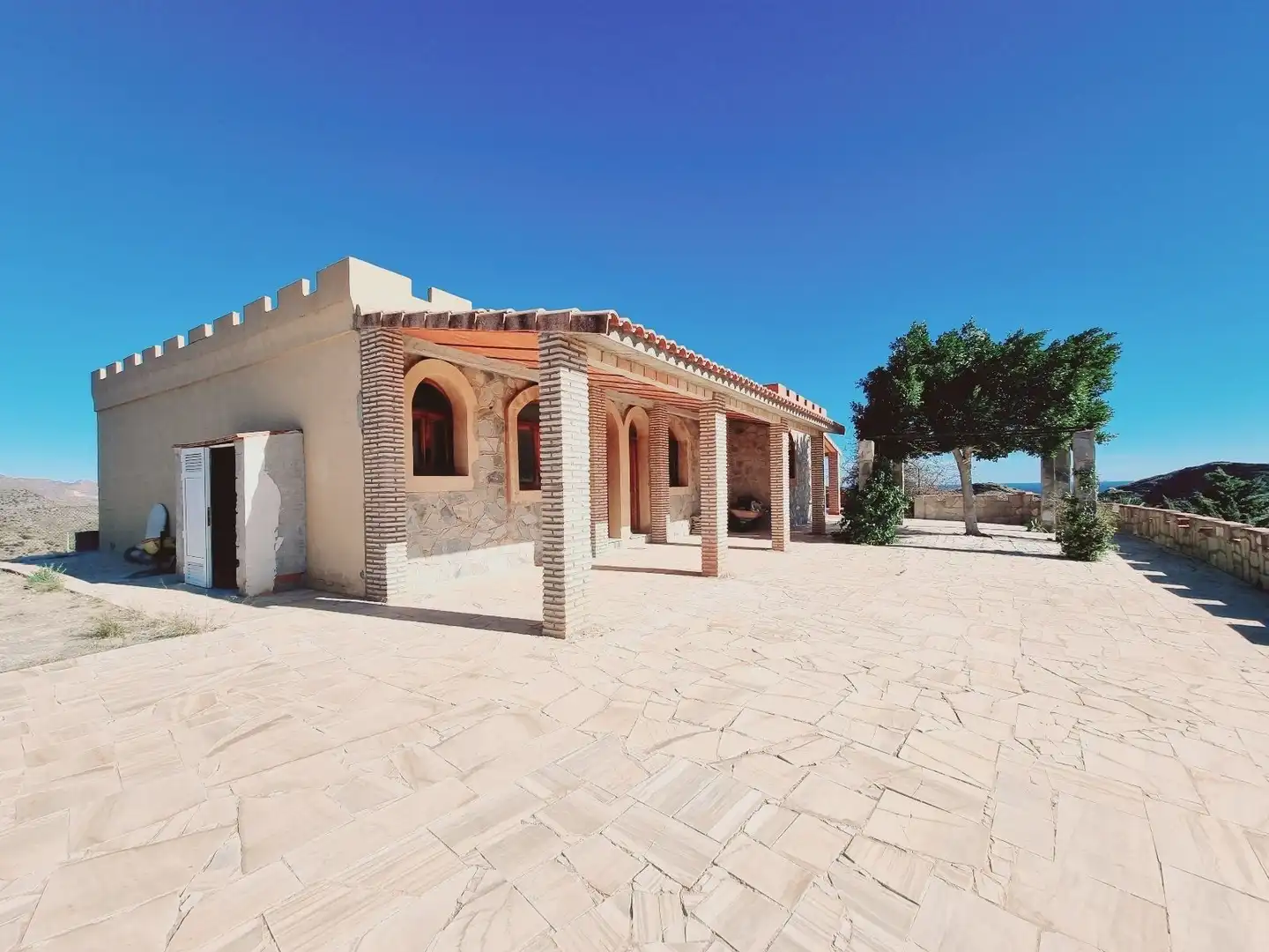 Vista exterior de Casa o chalet en venta en Cuevas del Almanzora con Aire acondicionado, Terraza y Amueblado