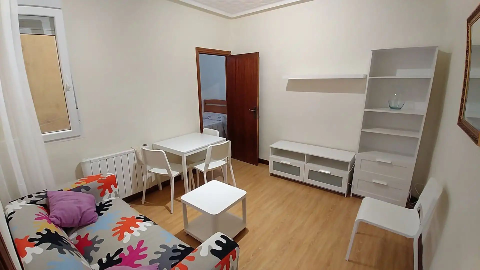 Wohnzimmer von Wohnung zur Miete in Madrid mit Heizung und Möbliert