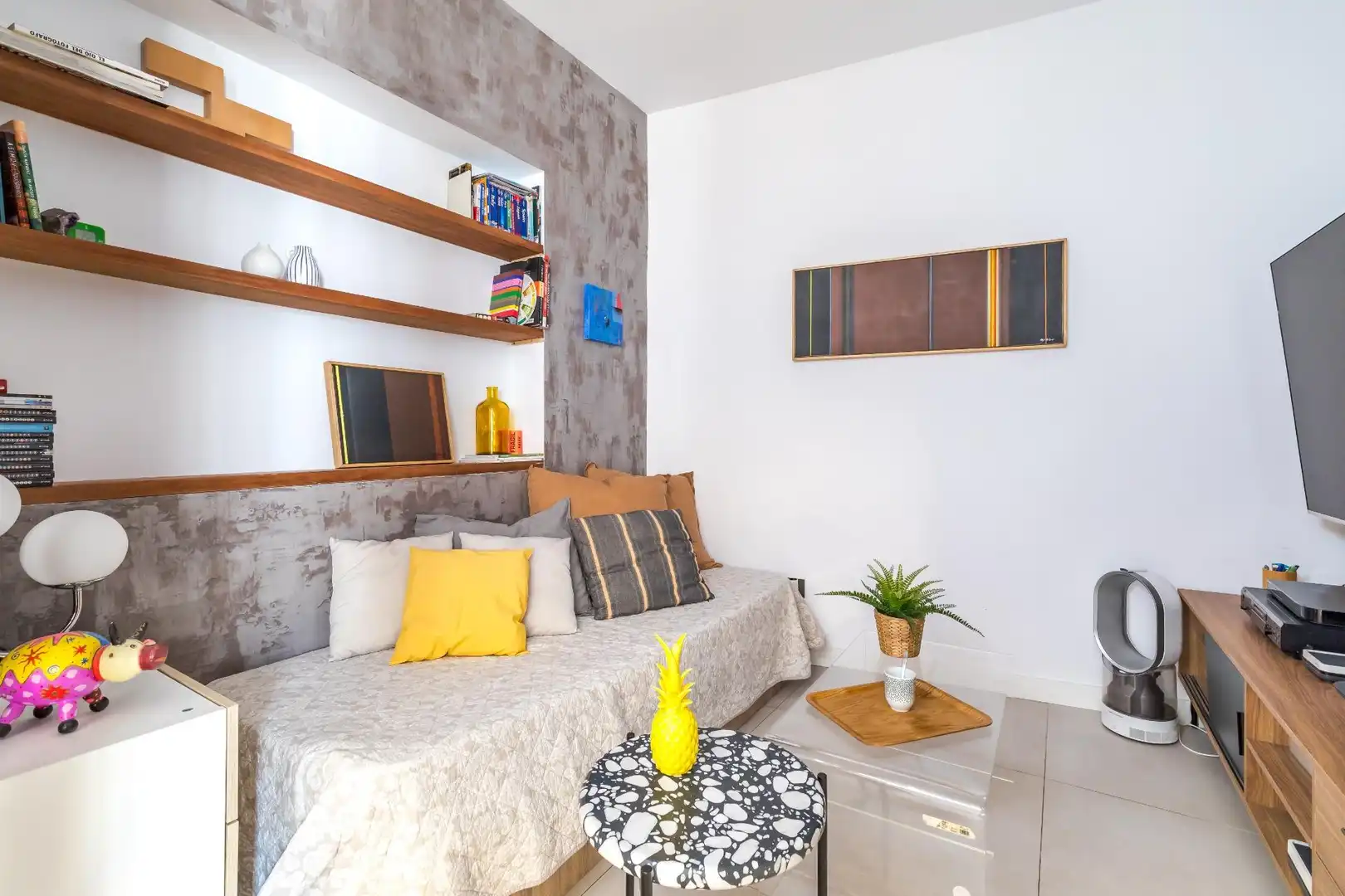 Sala de estar de Piso en venta en Madrid con Aire acondicionado, Calefacción y Amueblado