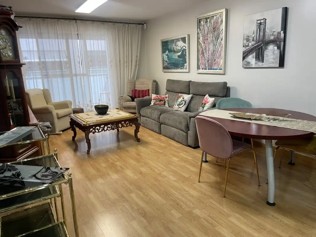 Sala de estar de Piso en venta en El Real de Gandia con Aire acondicionado, Amueblado y Balcón