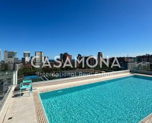 Swimming pool of Apartment to rent in  Barcelona Capital  with Air Conditioner, Terrace and Swimming Pool