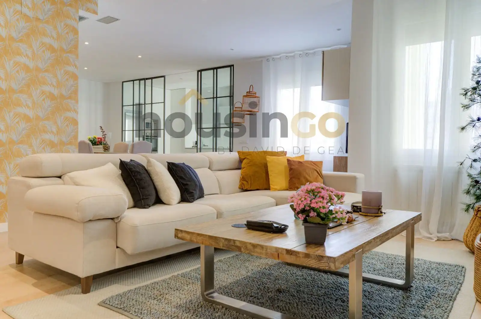 Wohnzimmer von Wohnung zum Verkauf in Madrid mit Klimaanlage, Heizung und Parkett