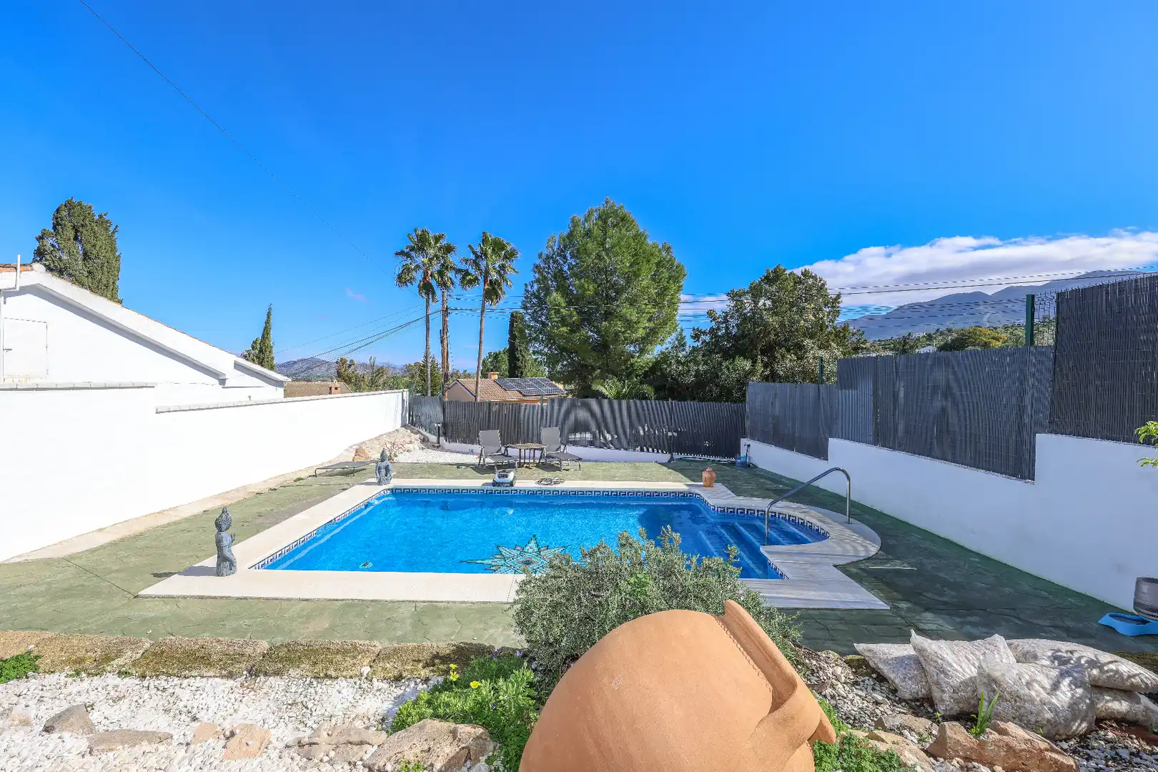 Garden of Houses for sale in Coín  with Private garden and Swimming Pool