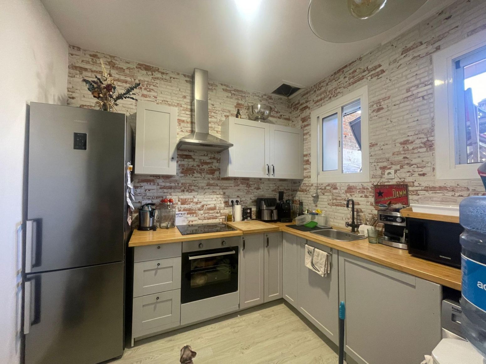 Cocina de Casa o chalet en venta en Santa Coloma de Gramenet